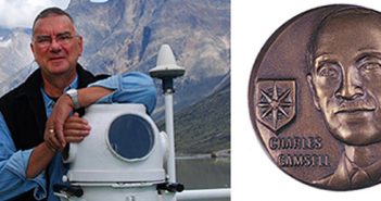 Dr. Peter Harrison, OTN Council Chair, awarded RCGS Camsell Medal